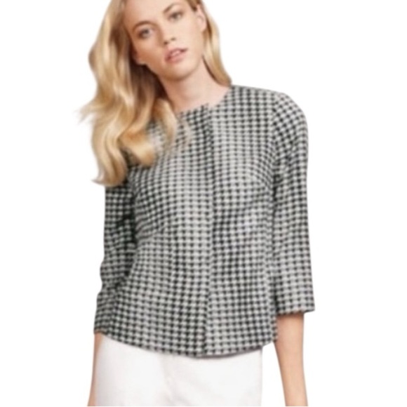 The Limited Scandal Collection Houndstooth Jacket - Picture 1 of 8